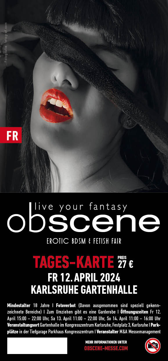obscene Fair - One-day ticket Friday, 04/12/2024